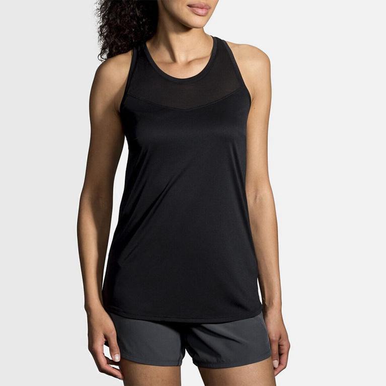 Brooks Stealth Hardlooptanktop voor Dames Grijs (FSXHQ-3458)